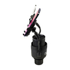iLive Cup Holder Mount for Two Phones - Black - View 5
