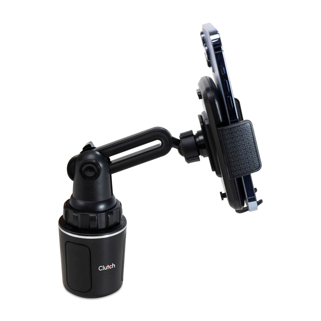 iLive Cup Holder Phone Mount with Long Arm - Black - View 3