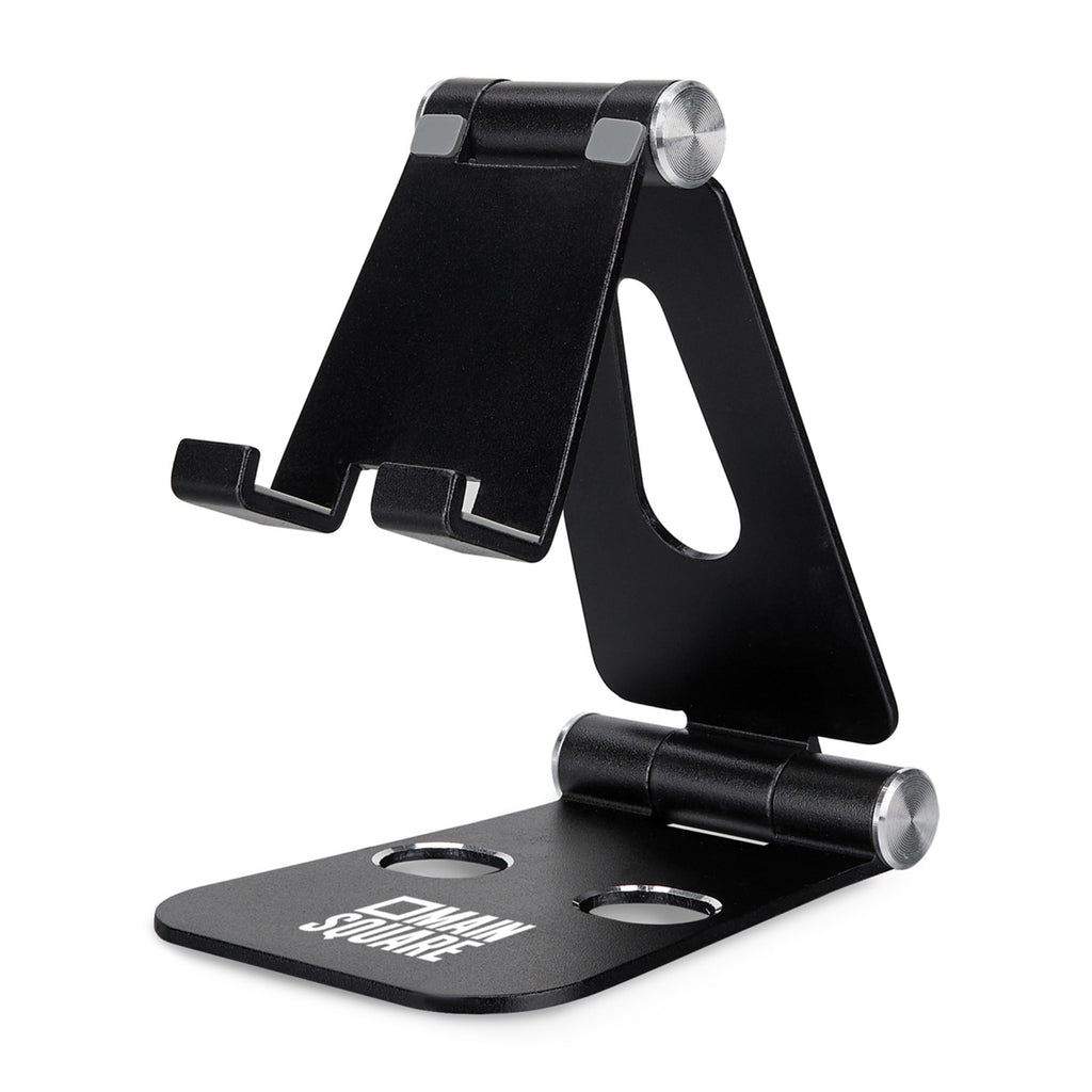 iLive Folding Aluminum Phone and Tablet Stand - Black - View 1