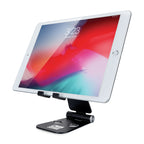 iLive Folding Aluminum Phone and Tablet Stand - Black - View 6