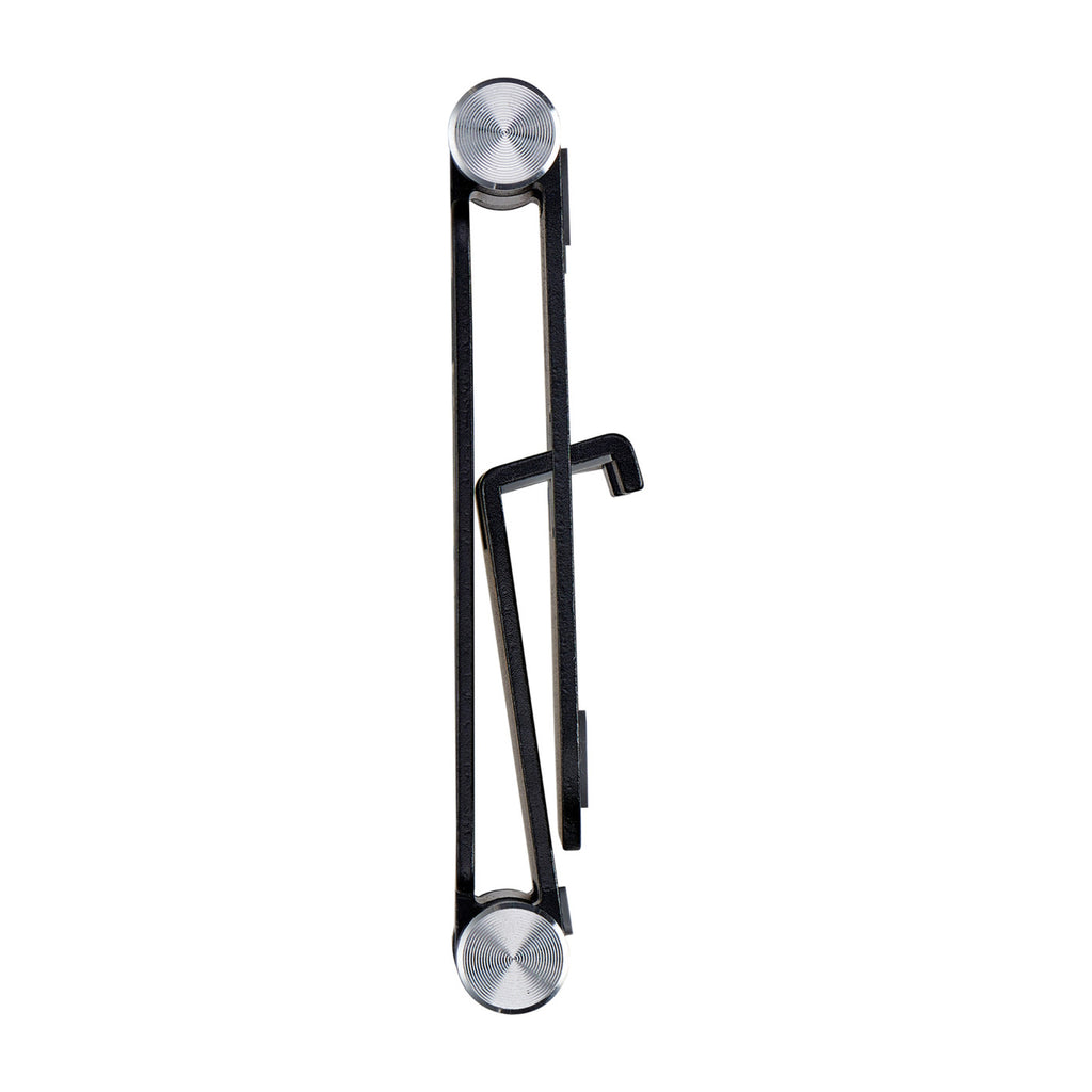 iLive Folding Aluminum Phone and Tablet Stand Laser Engraving - Black - View 4