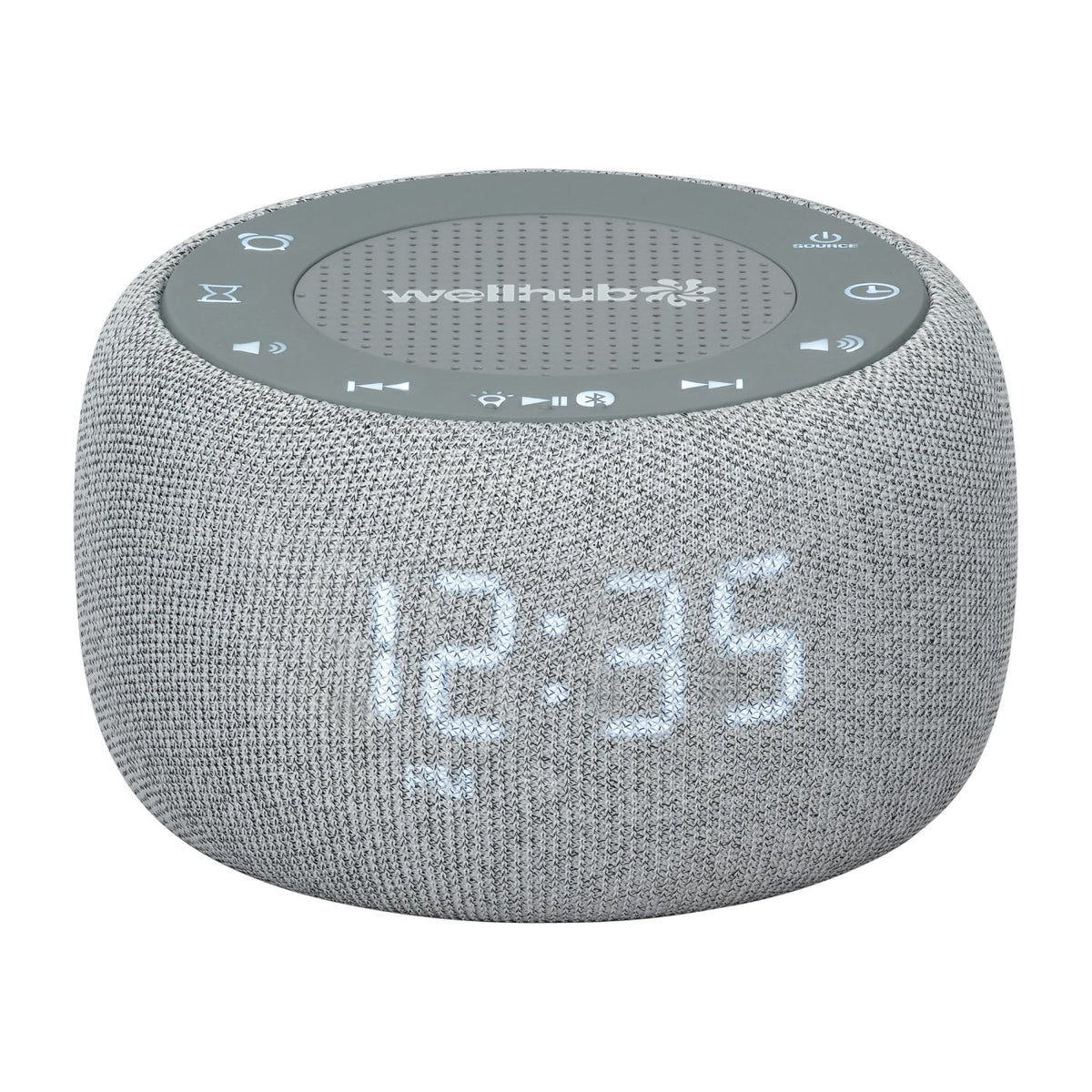 iLive Gentle Wake Alarm Clock and Sound Machine - Earl Grey - View 2