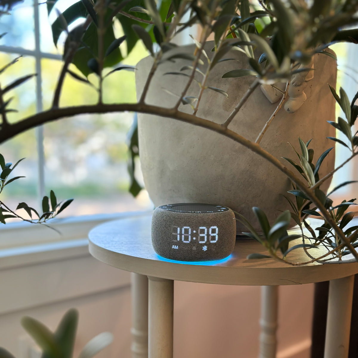 iLive Gentle Wake Alarm Clock and Sound Machine - Earl Grey - View 25