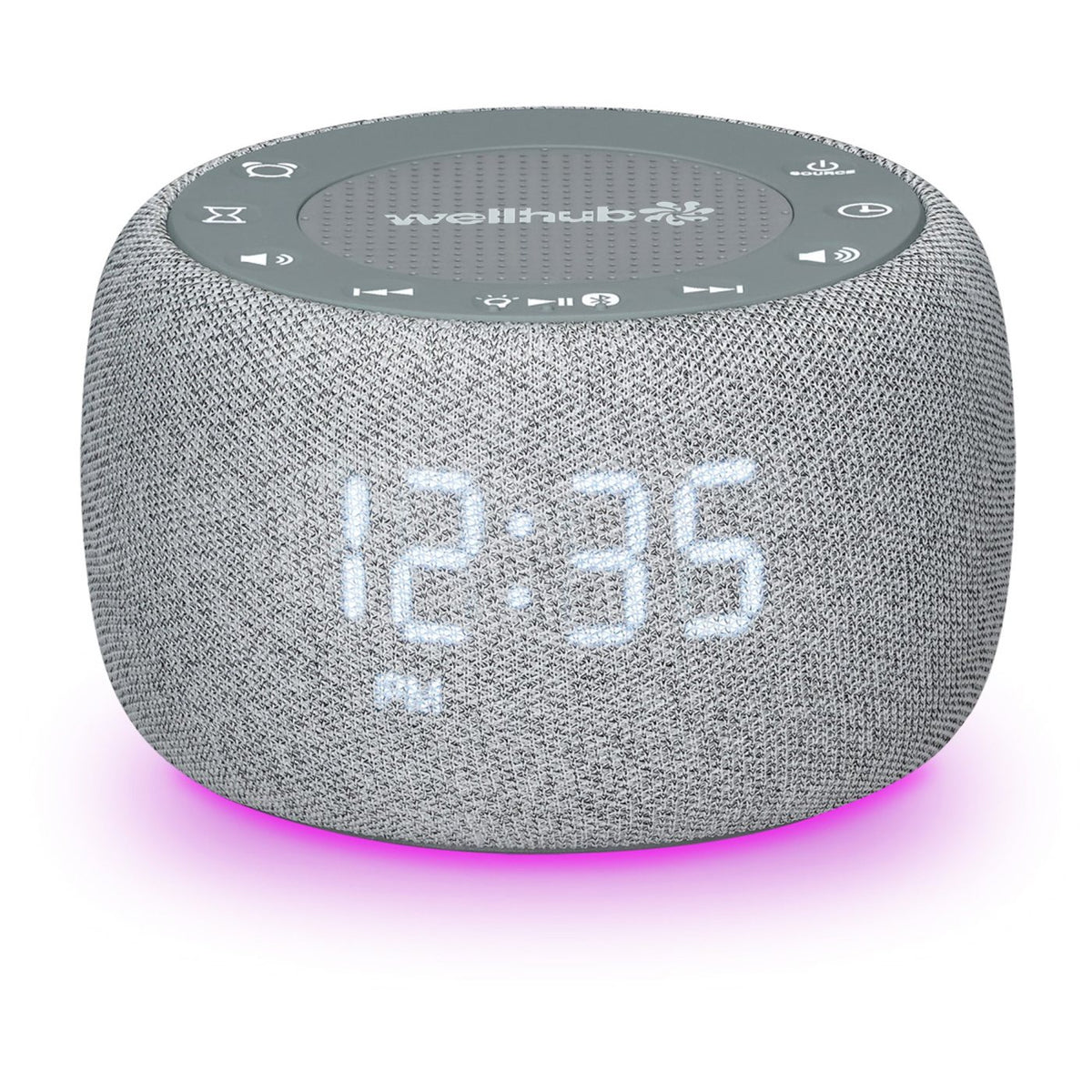 iLive Gentle Wake Alarm Clock and Sound Machine - Earl Grey - View 7
