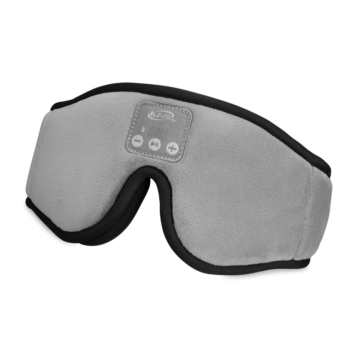 iLive Lights Out Bluetooth Sleep Mask Headphones Transfer - Grey - View 1