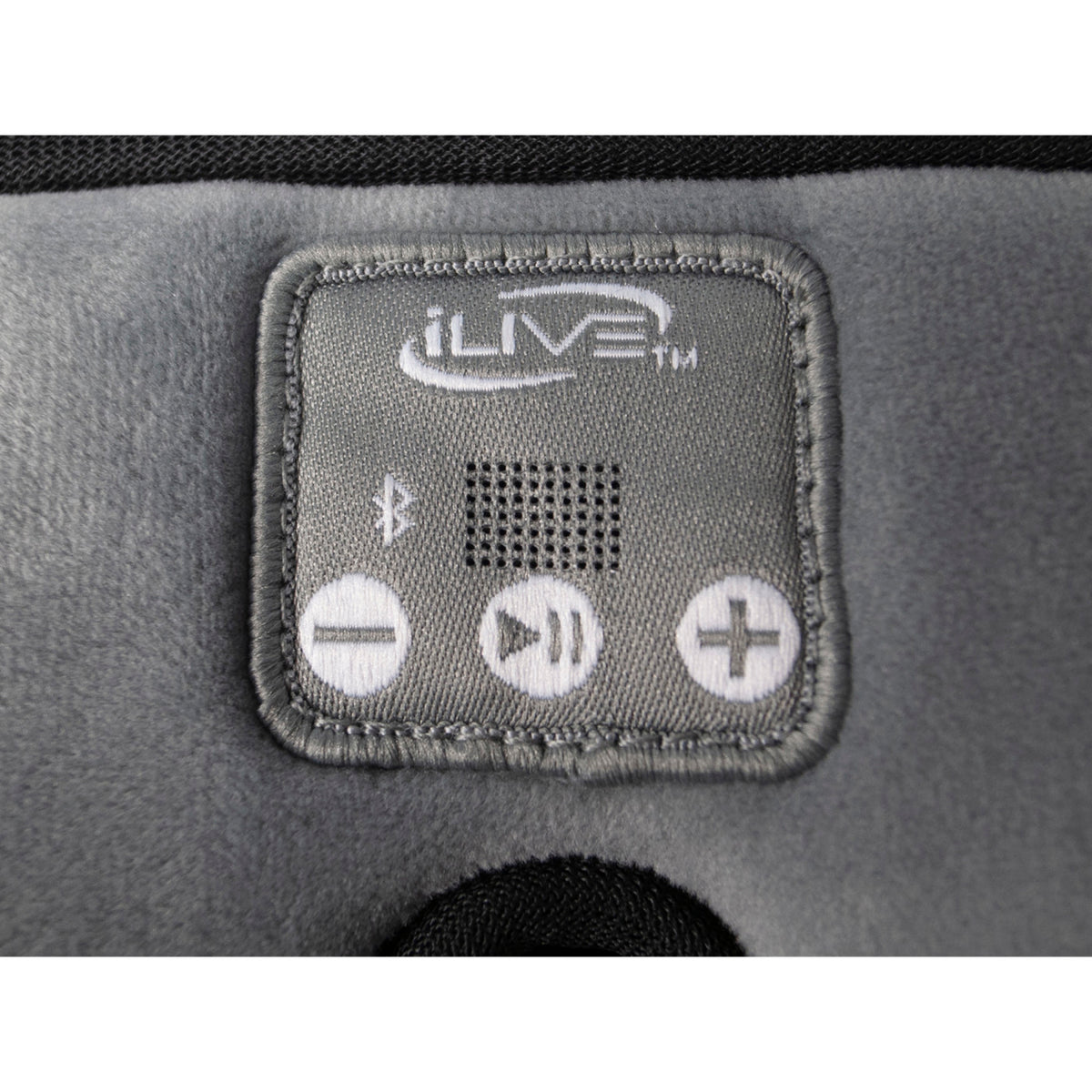 iLive Lights Out Bluetooth Sleep Mask Headphones Transfer - Grey - View 5