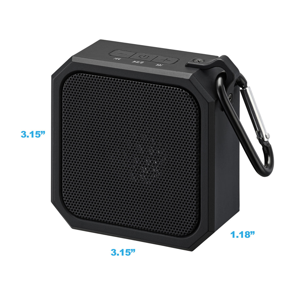 iLive Magnetic Bluetooth Speaker, Water Resistant - Black - View 5