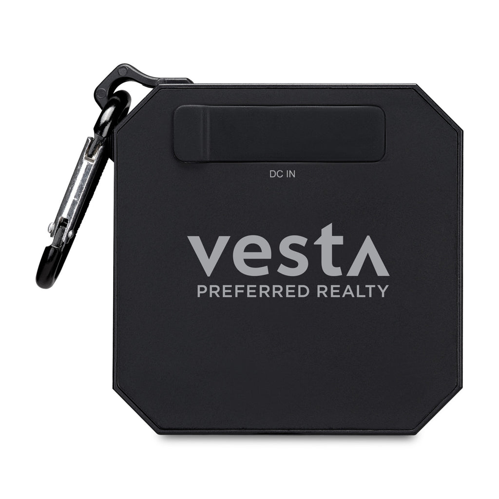 iLive Magnetic Bluetooth Speaker, Water Resistant Full Color - Black - View 2