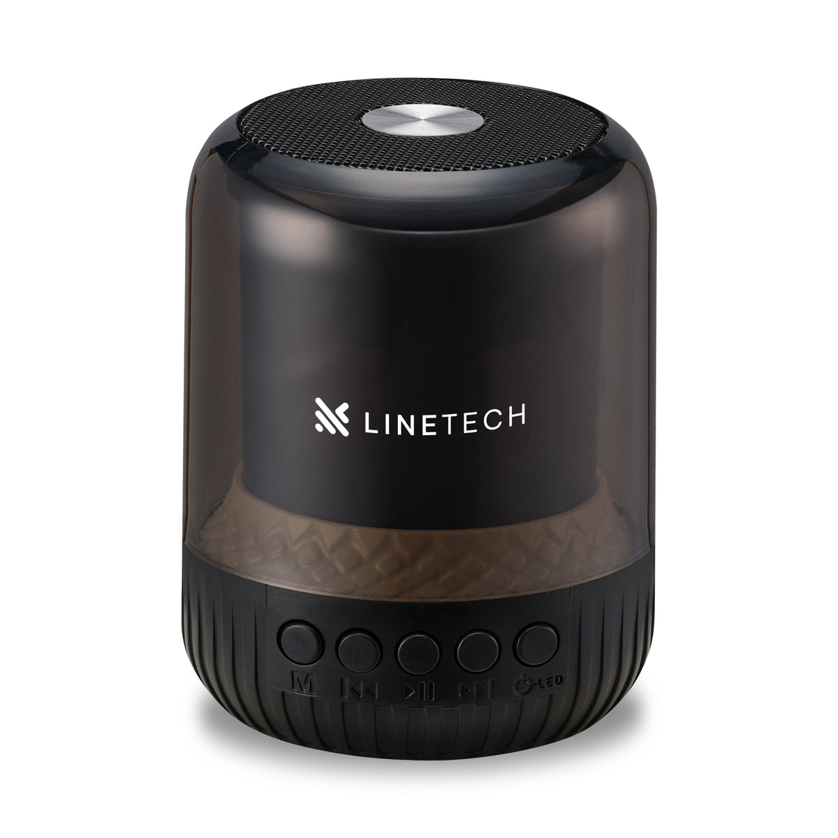 iLive Mini LED Speaker with Phone Stand - Black - View 2
