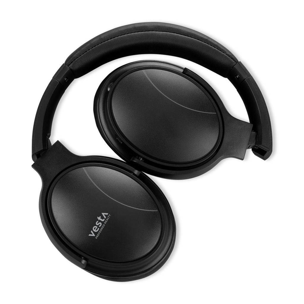 iLive Noise Cancelling Bluetooth Headphones - Black - View 4