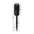 iLive Outdoor Bluetooth Stake Speakers, Set of 2 - Black - View 6