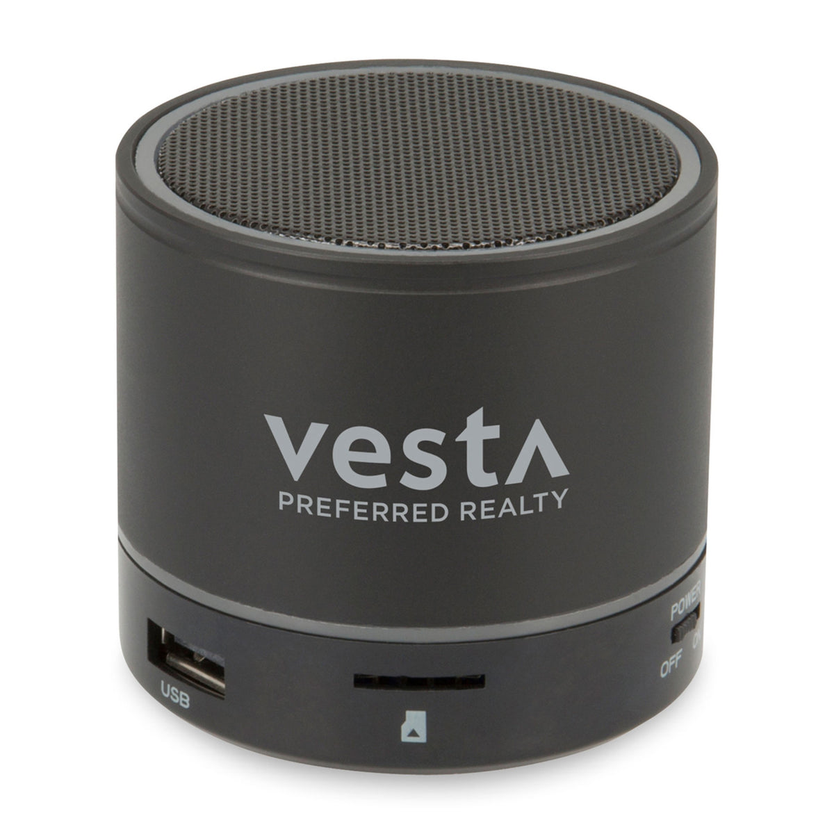 iLive Palm Size Bluetooth Speaker with Lights - Black - View 2