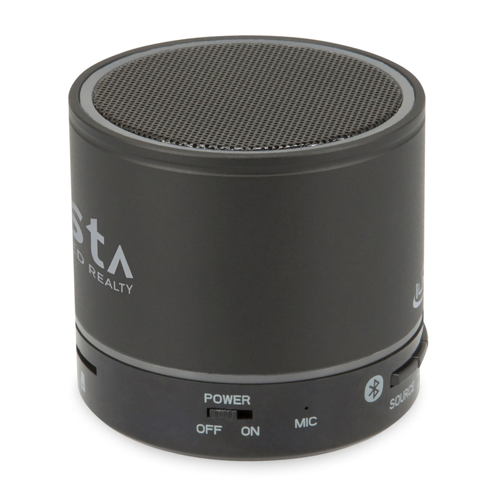 iLive Palm Size Bluetooth Speaker with Lights - Black - View 4