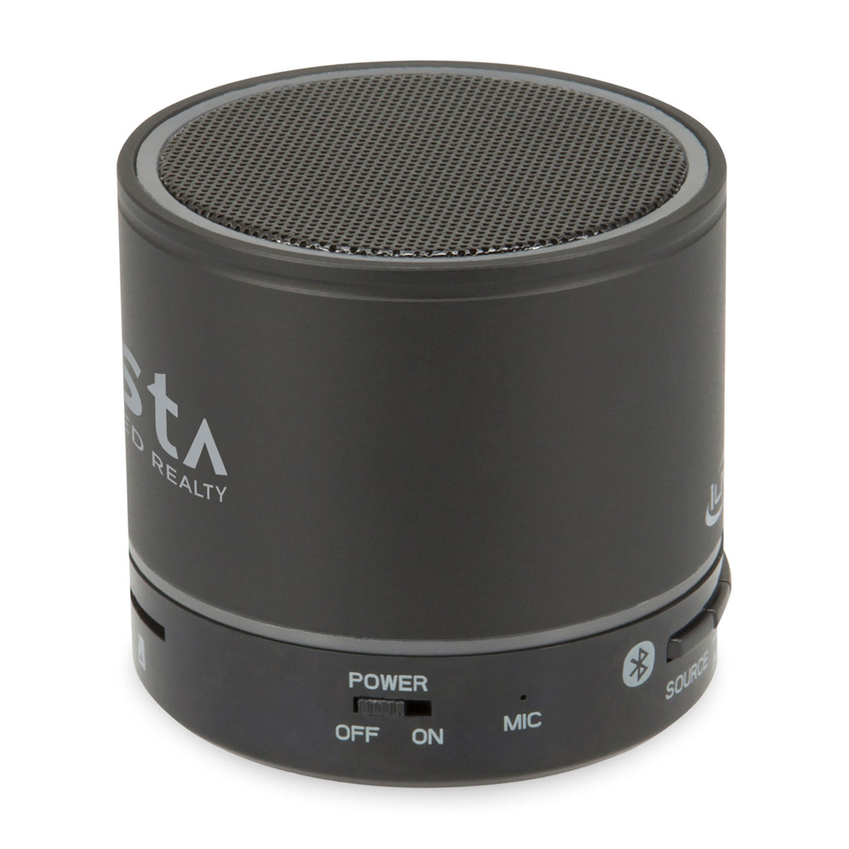 iLive Palm Size Bluetooth Speaker with Lights - Black - View 4