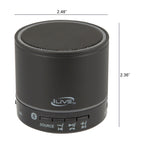 iLive Palm Size Bluetooth Speaker with Lights - Black - View 5