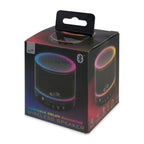 iLive Palm Size Bluetooth Speaker with Lights - Black - View 7