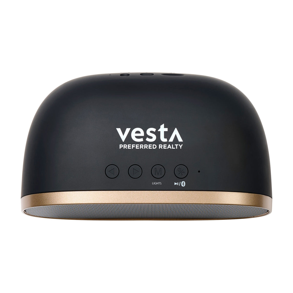 iLive Retro Bluetooth Speaker with LED Lights - Black - View 2