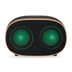 iLive Retro Bluetooth Speaker with LED Lights - Black - View 7