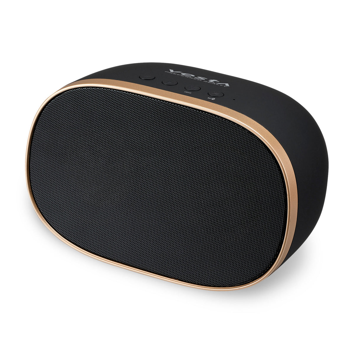 iLive Retro Bluetooth Speaker with LED Lights - Black - View 8