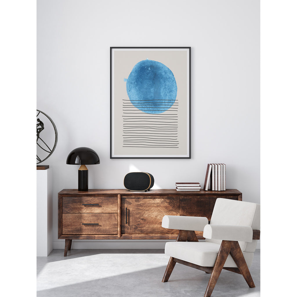 iLive Retro Bluetooth Speaker with LED Lights - Black - View 9