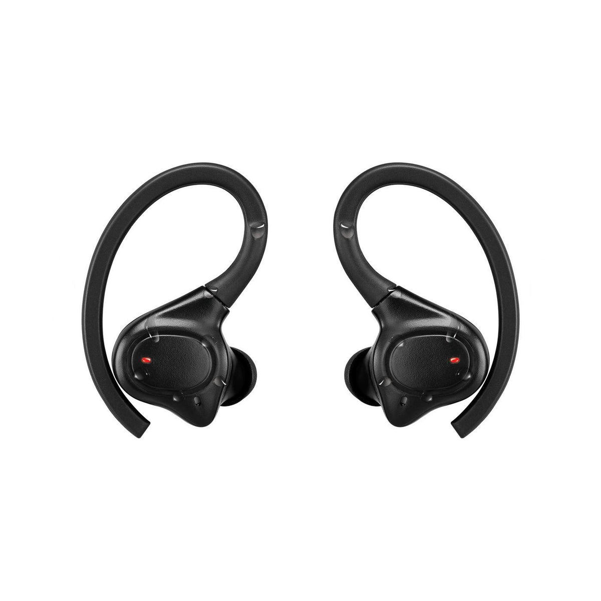 iLive Waterproof Sport Earbuds with Ear Hooks - Black - View 6