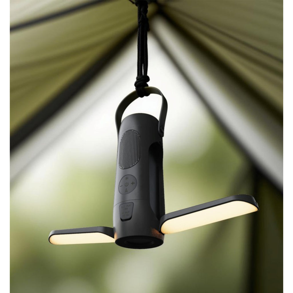 iLive WeatherX Flashlight with Speaker and Power Bank - Black - View 14