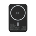iLive Wireless Charging Power Bank, 5,000 mAh Full Color - Black - View 4