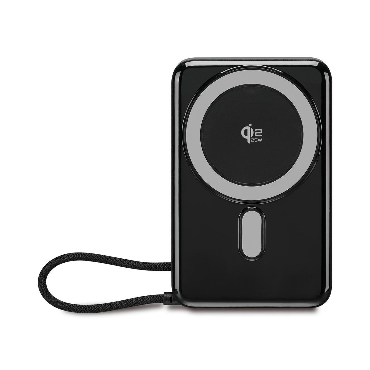 iLive Wireless Power Bank with Find My, 10,000 mAh Full Color - Black - View 1