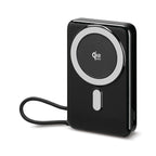 iLive Wireless Power Bank with Find My, 10,000 mAh Full Color - Black - View 3