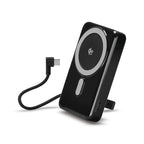 iLive Wireless Power Bank with Find My, 10,000 mAh Full Color - Black - View 4