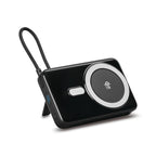 iLive Wireless Power Bank with Find My, 10,000 mAh Full Color - Black - View 7