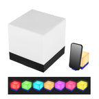 Illumates Lamp That Squishes - White with Black - Blank
