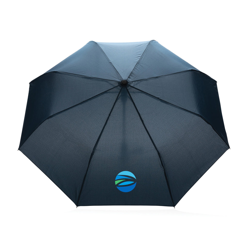 Impact Mini Auto Open Umbrella, 21 Inch Transfer - Navy - View 2