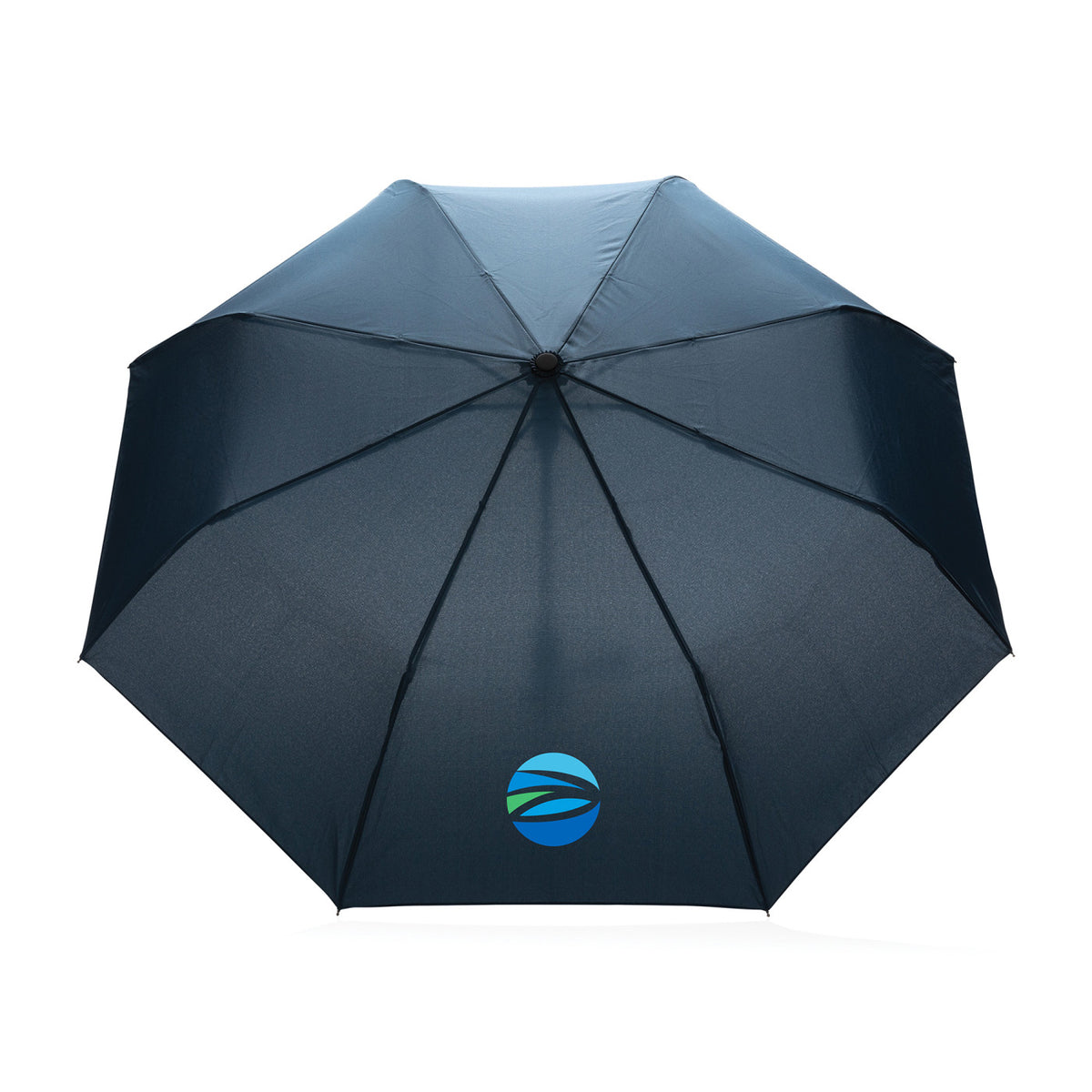 Impact Mini Auto Open Umbrella, 21 Inch Transfer - Navy - View 2