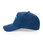 Impact Recycled Cotton Cap, 5 Panel Embroidery - Navy - View 3