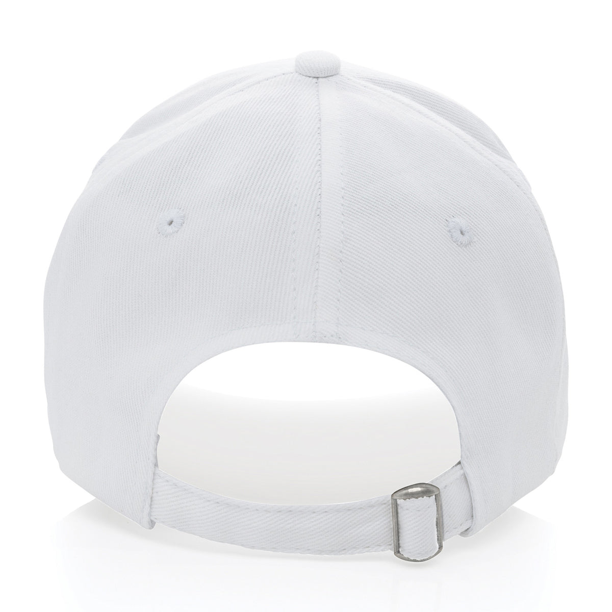 Impact Recycled Cotton Cap, 5 Panel Transfer - White - View 5