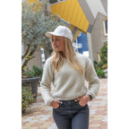 Impact Recycled Cotton Cap, 5 Panel Transfer - White - View 8