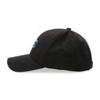 Impact Recycled Cotton Cap, 6 Panel Embroidery - Black - View 4