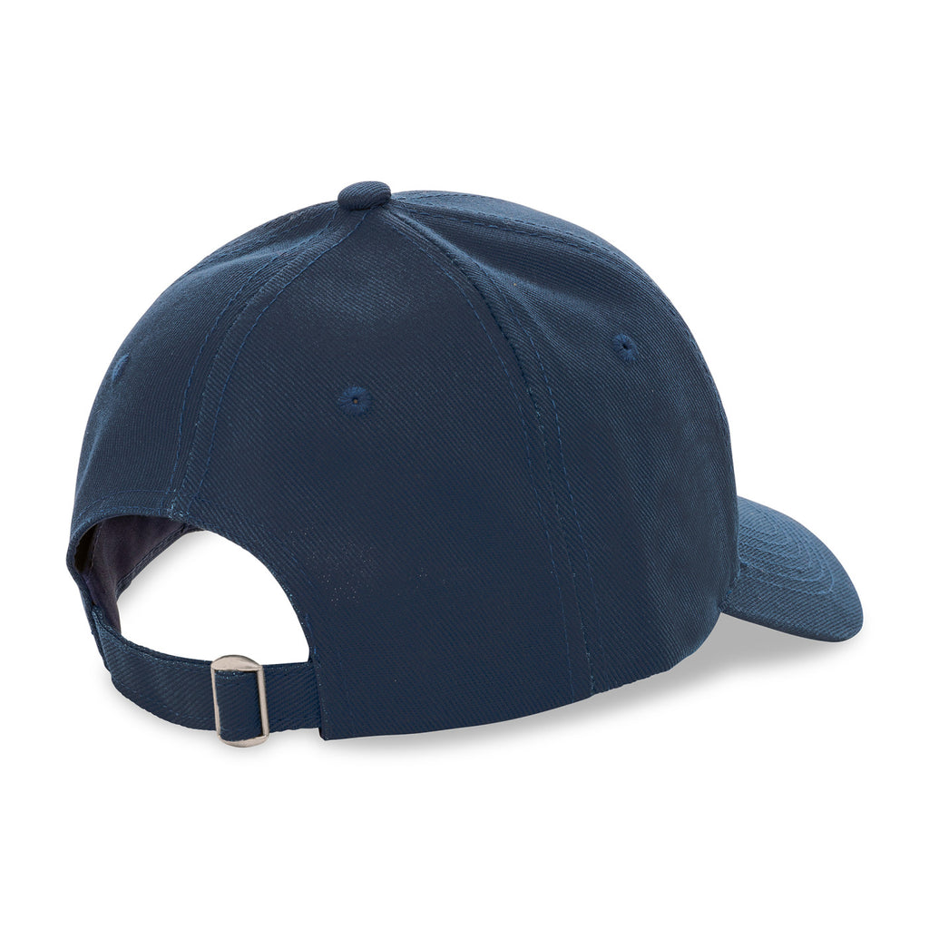 Impact Recycled Cotton Cap, 6 Panel Embroidery - Navy - View 4