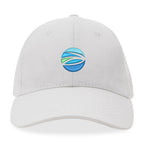 Impact Recycled Cotton Cap, 6 Panel Embroidery - White - View 5