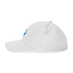 Impact Recycled Cotton Cap, 6 Panel Embroidery - White - View 8