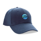 Impact Recycled Cotton Cap, 6 Panel Transfer - Navy - View 1