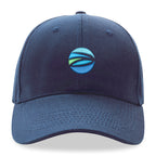 Impact Recycled Cotton Cap, 6 Panel Transfer - Navy - View 11