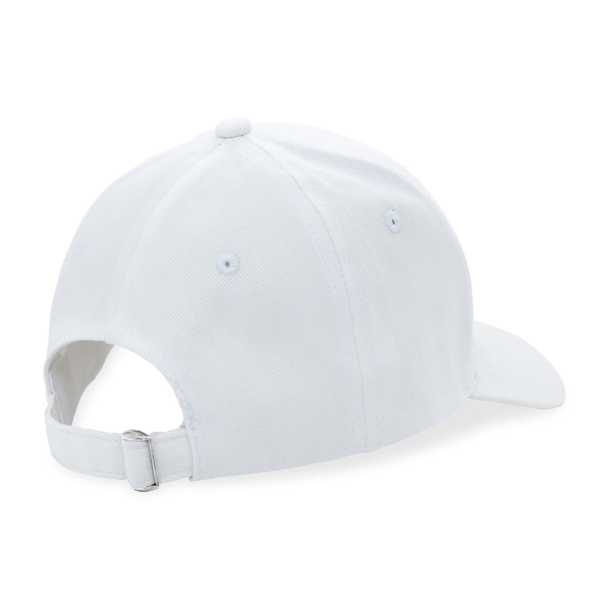 Impact Recycled Cotton Cap, 6 Panel Transfer - White - View 3