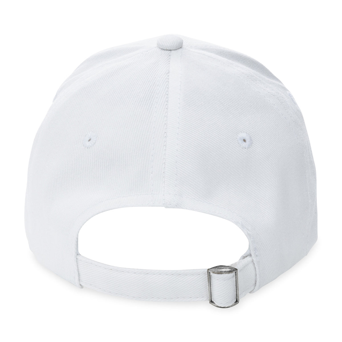 Impact Recycled Cotton Cap, 6 Panel Transfer - White - View 6