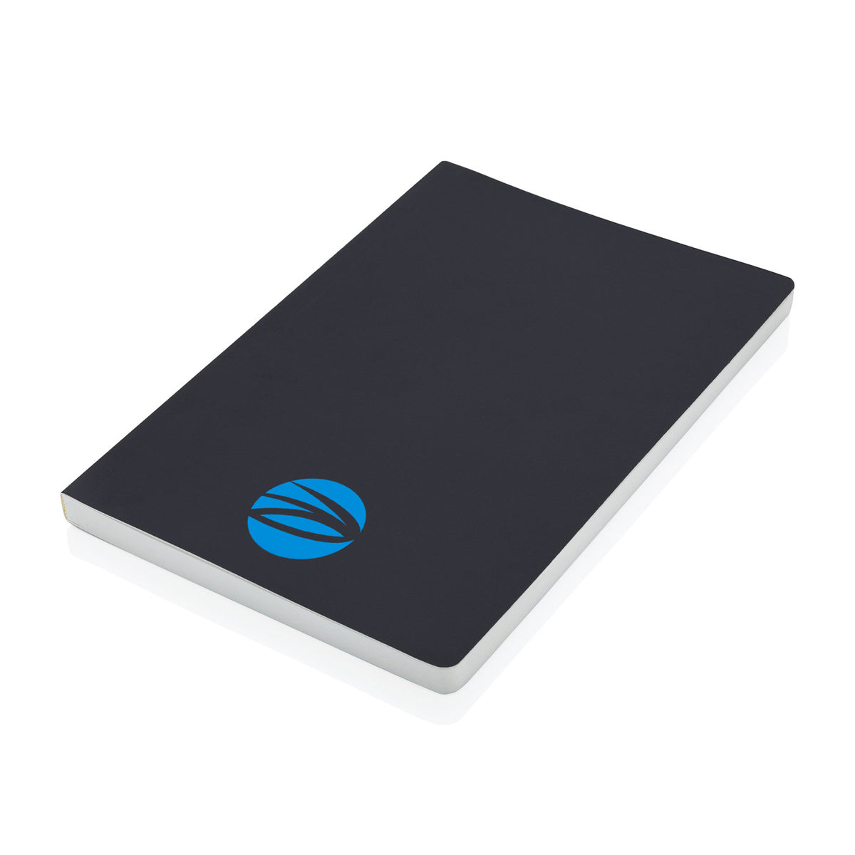 Impact Stone Paper Notebook with Soft Cover, A5 - Black - View 4