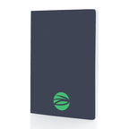 Impact Stone Paper Notebook with Soft Cover, A5 - Navy - View 2