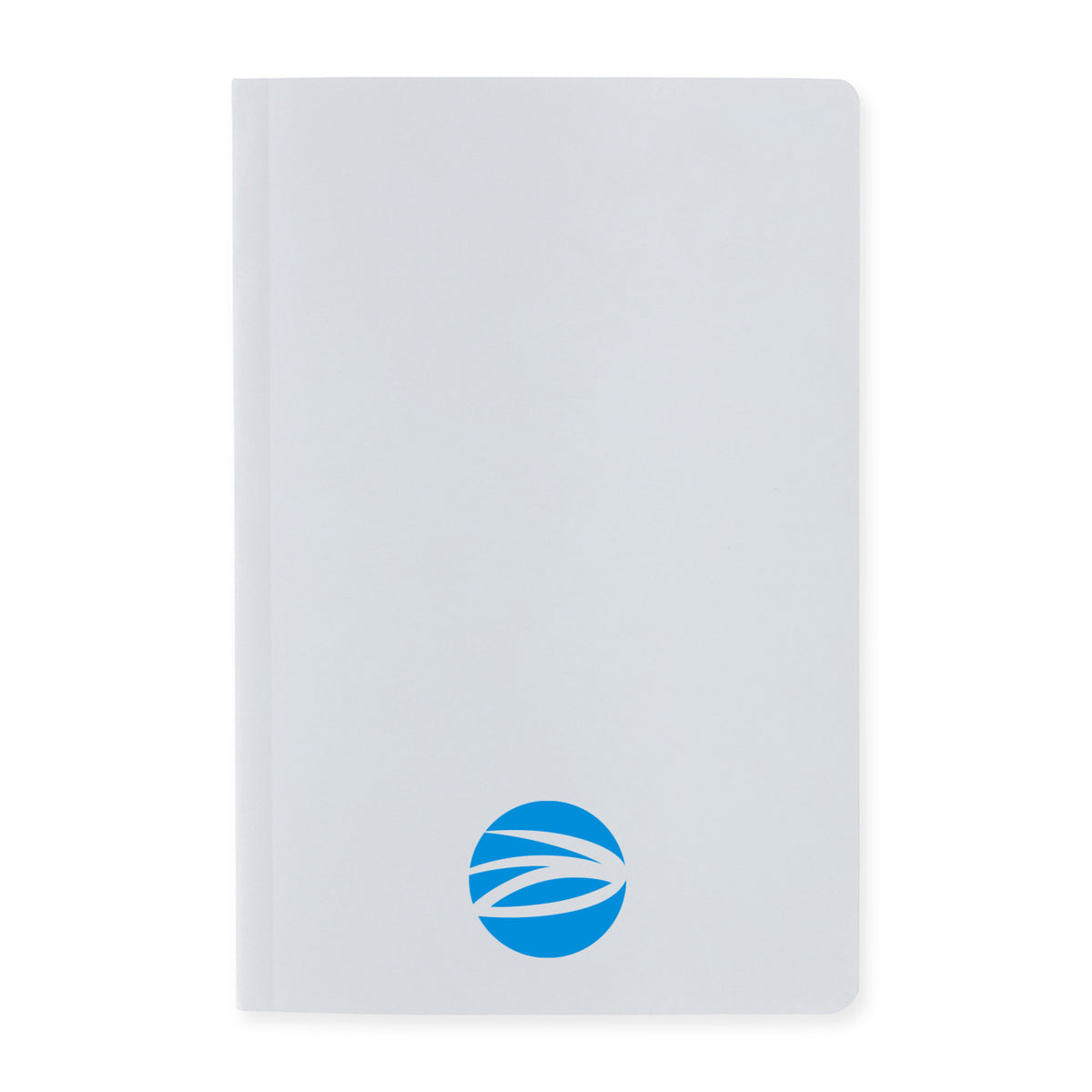 Impact Stone Paper Notebook with Soft Cover, A5 - White - View 1