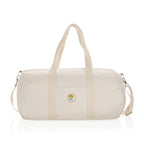Impact Undyed Recycled Canvas Duffel, 285 gsm Transfer - Off White - View 1