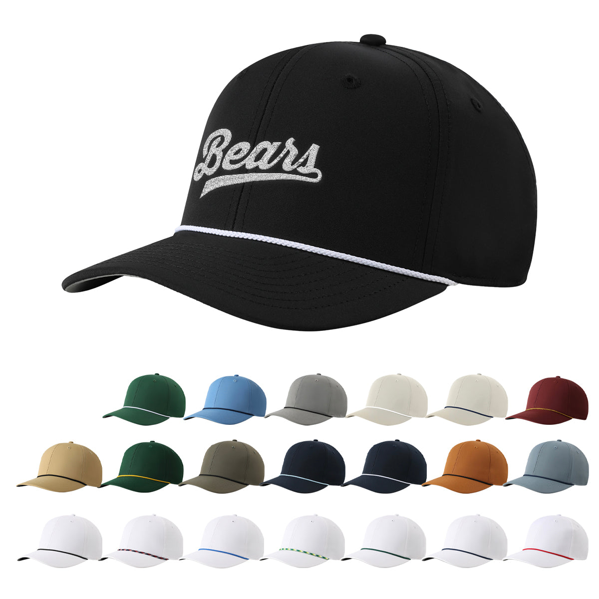 Imperial 7054 Performance Rope Cap, The Wingman